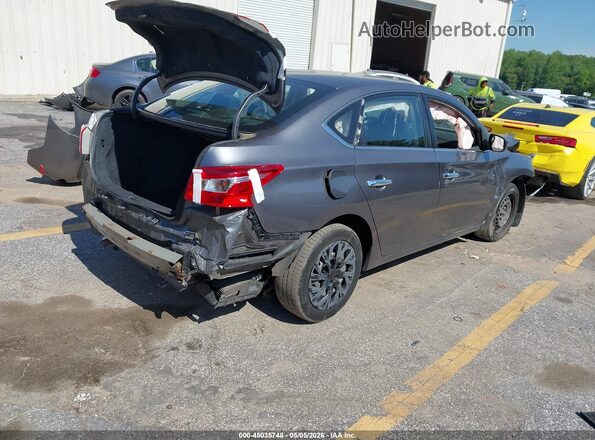 3N1AB7APXHY383517 2017 NISSAN SENTRA Серый Задняя правая четверть