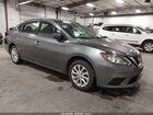 2018 Nissan Sentra Sv Gray vin: 3N1AB7APXJL618128