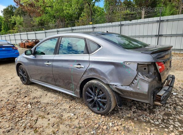 3N1AB7APXJY256952 2018 NISSAN SENTRA Gray უკანა მარცხენა
