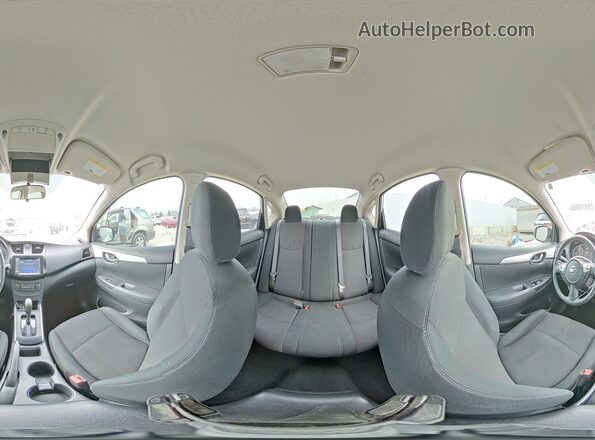 3N1AB7APXKY237321 2019 NISSAN SENTRA White Widok naklejki z numerem VIN