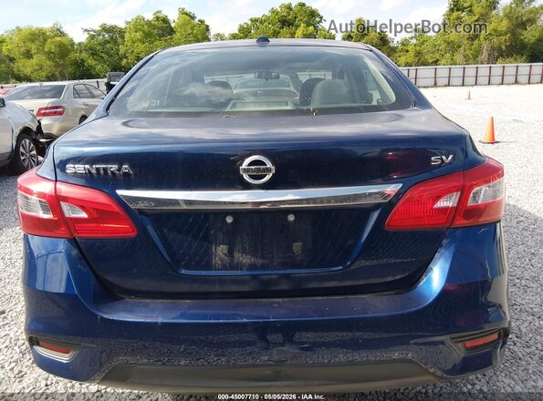 3N1AB7APXKY261182 2019 NISSAN SENTRA Dark Blue 