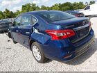 2019 Nissan Sentra Sv Dark Blue vin: 3N1AB7APXKY261182