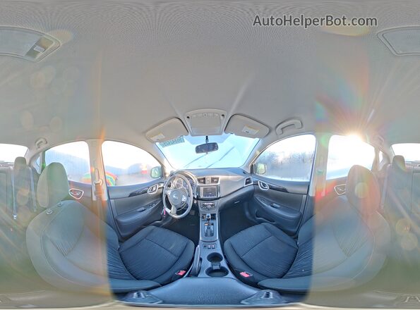 3N1AB7APXKY272957 2019 NISSAN SENTRA Blue Vista interior de 360 grados