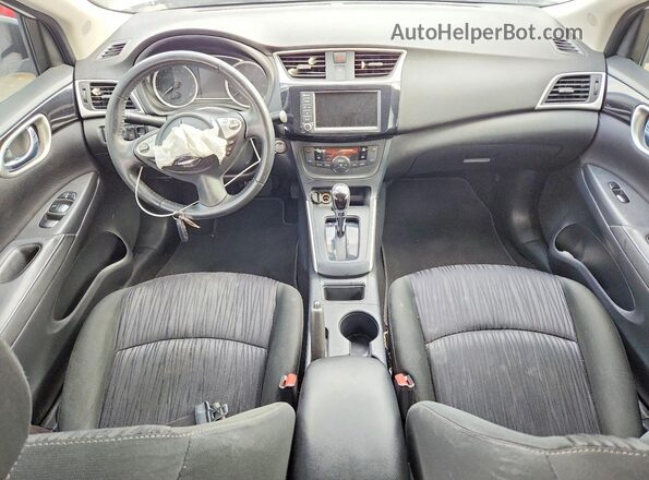 3N1AB7APXKY280105 2019 NISSAN SENTRA White წინა პანელის ხედი
