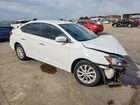 2019 Nissan Sentra Sv White vin: 3N1AB7APXKY280105