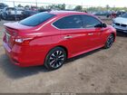 2019 Nissan Sentra Sr Red vin: 3N1AB7APXKY318304