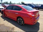 2019 Nissan Sentra Sr Red vin: 3N1AB7APXKY318304