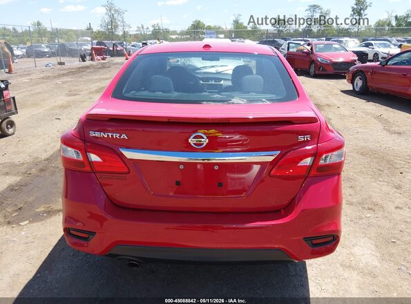 3N1AB7APXKY318304 2019 NISSAN SENTRA Red 