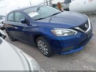 2019 Nissan Sentra S Blue vin: 3N1AB7APXKY401893