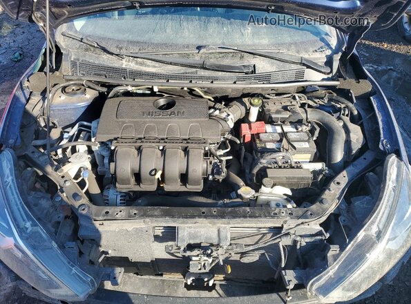 3N1AB7APXKY404230 2019 NISSAN SENTRA Blue Vista interior trasera