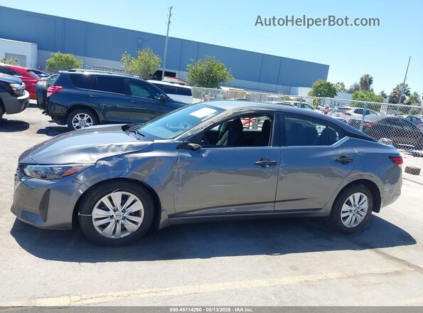 3N1AB8BV0SY269701 2025 NISSAN SENTRA Серый Панорамный вид салона 360°