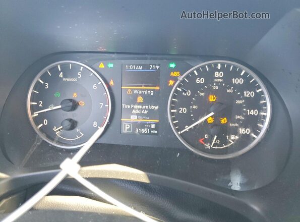 3N1AB8BV0SY278379 2025 NISSAN SENTRA Черный Вид щитка приборов
