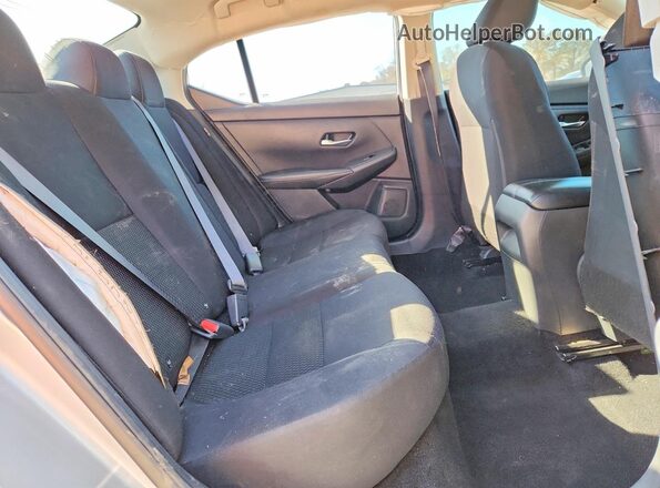 3N1AB8BV1MY246267 2021 NISSAN SENTRA Silver Вид задніх сидінь