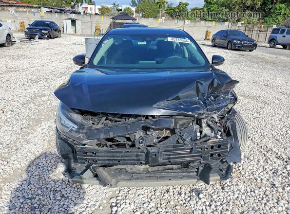 3N1AB8BV1MY266342 2021 NISSAN SENTRA Black Դիմացի տեսք