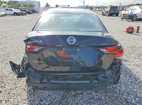 3N1AB8BV1MY266342 2021 NISSAN SENTRA Black Հետևի տեսք
