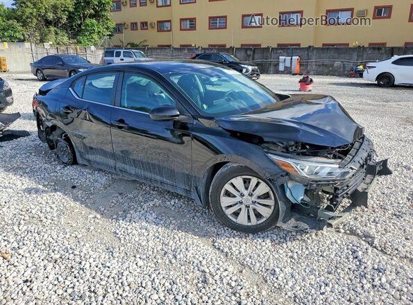3N1AB8BV1MY266342 2021 NISSAN SENTRA Black Առջևի աջ