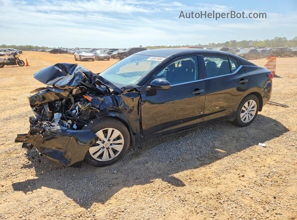 3N1AB8BV1SY413921 2025 NISSAN SENTRA Черный Передняя левая четверть
