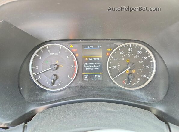 3N1AB8BV2RY271332 2024 NISSAN SENTRA Серый Вид щитка приборов