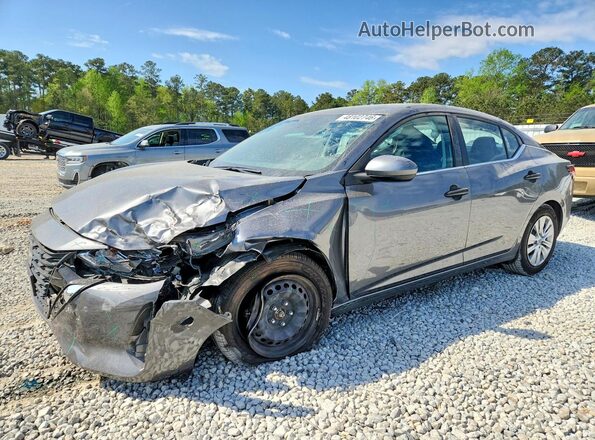 3N1AB8BV2RY271332 2024 NISSAN SENTRA Серый Передняя левая четверть