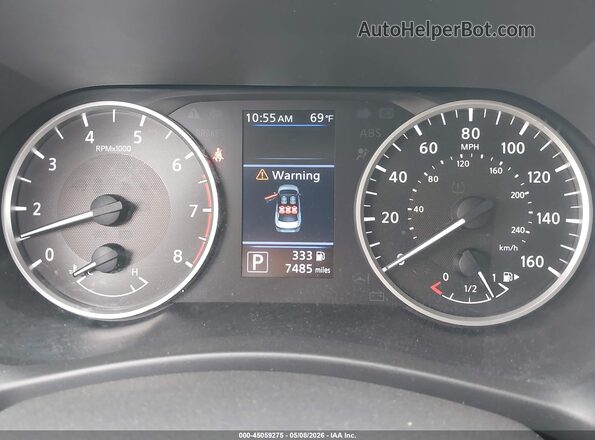 3N1AB8BV2SY412003 2025 NISSAN SENTRA Черный Вид задних сидений