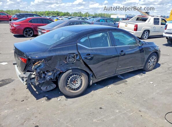 3N1AB8BV3PY298164 2023 NISSAN SENTRA Черный Задняя правая четверть