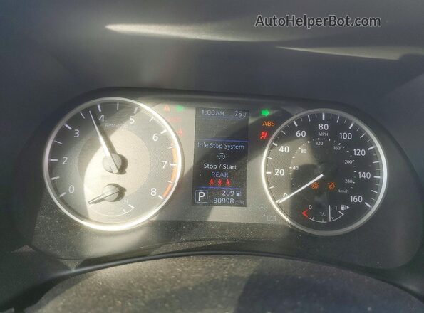 3N1AB8BV3RY288978 2024 NISSAN SENTRA White ხელსაწყოთა პანელის ხედი