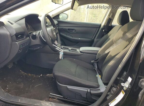 3N1AB8BV5RY390329 2024 NISSAN SENTRA Black Вид салону спереду