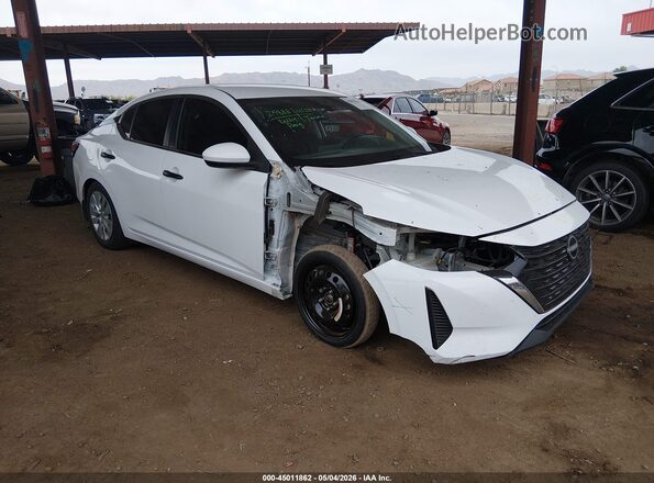 3N1AB8BV6RY377654 2024 NISSAN SENTRA Белый Вид спереди