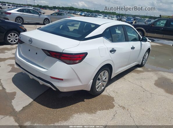 3N1AB8BV8SY350302 2025 NISSAN SENTRA White Задня права чверть