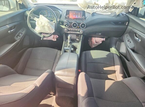 3N1AB8BVXPY238849 2023 NISSAN SENTRA Белый Вид панели приборов