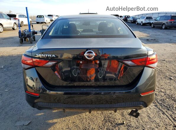 3N1AB8BVXPY310178 2023 NISSAN SENTRA Черный Вид сзади