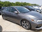 2021 Nissan Sentra Sv Xtronic Cvt Gray vin: 3N1AB8CV0MY278545