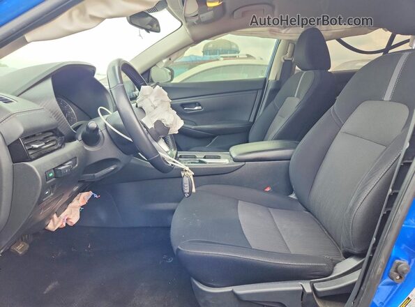 3N1AB8CV0PY254864 2023 NISSAN SENTRA Blue წინა სალონის ხედი