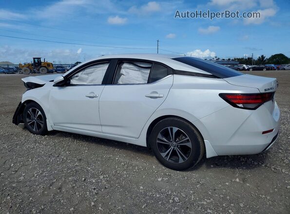 3N1AB8CV0PY320202 2023 NISSAN SENTRA White უკანა მარცხენა