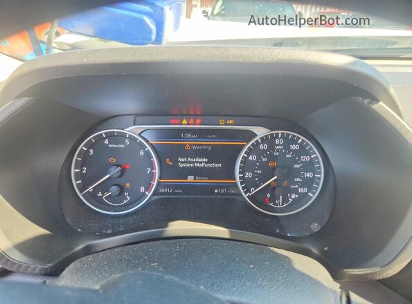 3N1AB8CV0RY262630 2024 NISSAN SENTRA Белый Вид щитка приборов