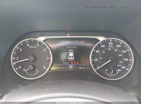 3N1AB8CV0RY346446 2024 NISSAN SENTRA Синий Вид задних сидений