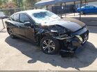 2021 Nissan Sentra Sv Xtronic Cvt Black vin: 3N1AB8CV1MY309690