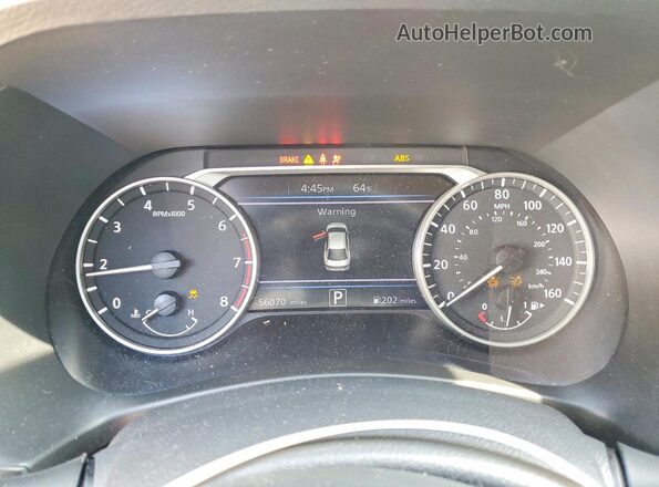 3N1AB8CV1NY206514 2022 NISSAN SENTRA Черный Вид щитка приборов