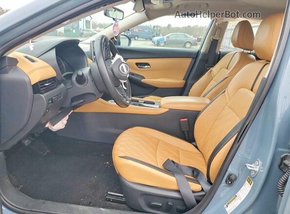 3N1AB8CV1RY318462 2024 NISSAN SENTRA Blue Vista interior delantera