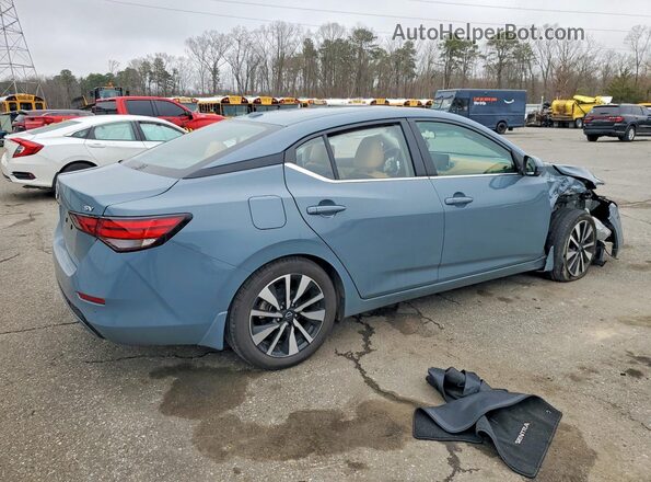 3N1AB8CV1RY318462 2024 NISSAN SENTRA Blue Trasero derecho