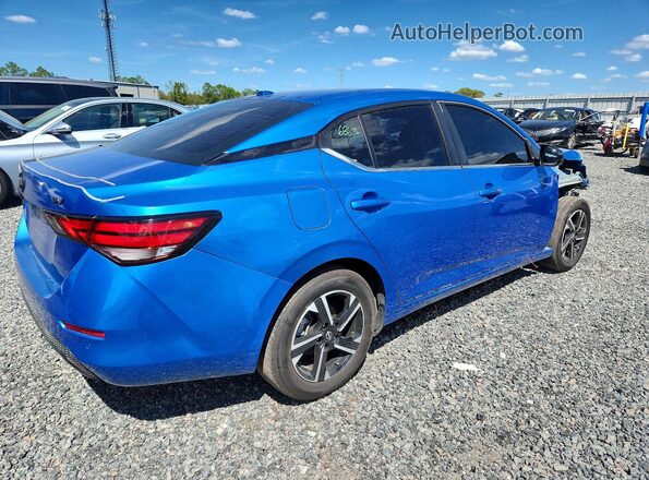 3N1AB8CV1RY376653 2024 NISSAN SENTRA Blue უკანა მარჯვენა