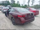 2021 Nissan Sentra Sv Xtronic Cvt Бордовый vin: 3N1AB8CV2MY265750