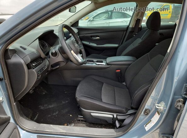 3N1AB8CV2SY335471 2025 NISSAN SENTRA Синий Вид салона спереди