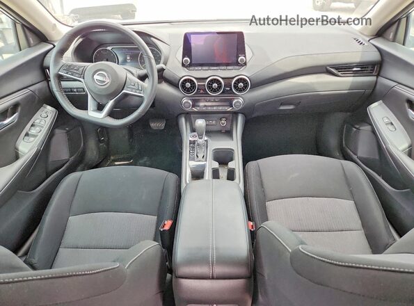 3N1AB8CV2SY335471 2025 NISSAN SENTRA Синий Вид панели приборов