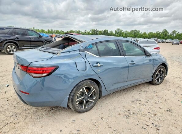 3N1AB8CV2SY335471 2025 NISSAN SENTRA Синий Задняя правая четверть