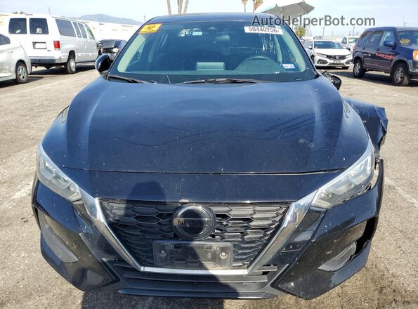 3N1AB8CV3MY243871 2021 NISSAN SENTRA Черный Вид спереди