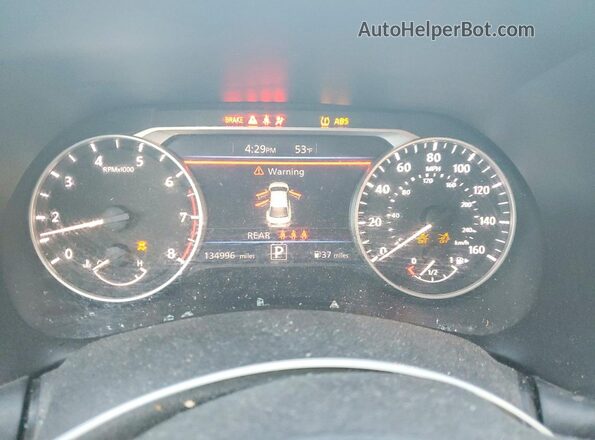 3N1AB8CV3MY243871 2021 NISSAN SENTRA Черный Вид щитка приборов
