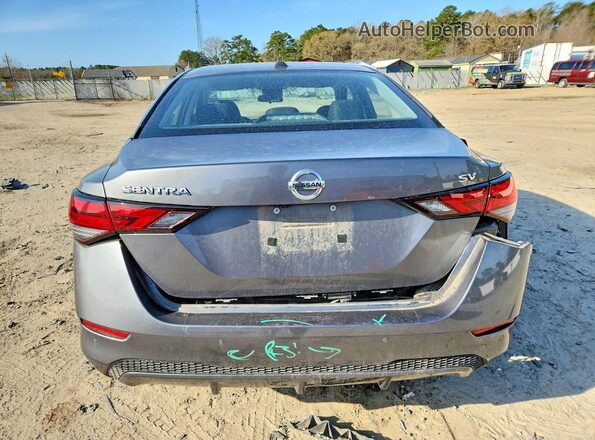 3N1AB8CV3MY253140 2021 NISSAN SENTRA Gray Rear view
