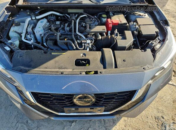 3N1AB8CV3MY253140 2021 NISSAN SENTRA Gray Rear interior view