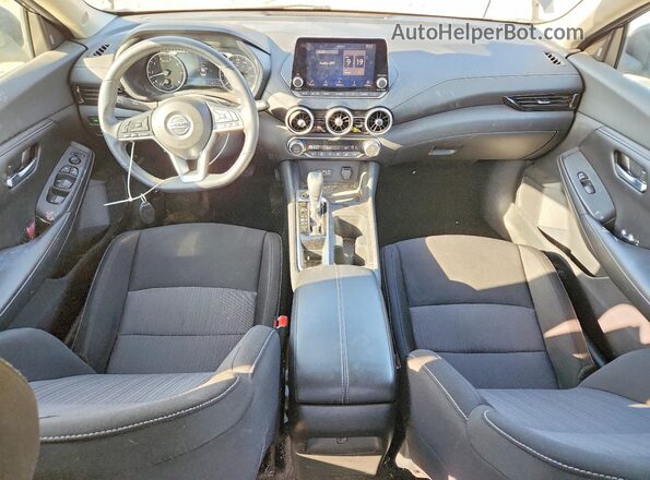 3N1AB8CV3MY253140 2021 NISSAN SENTRA Gray Dashboard view